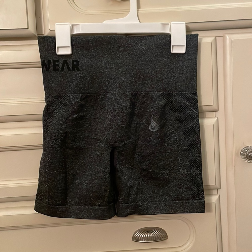 Ryderwear dark gray bike shorts size small